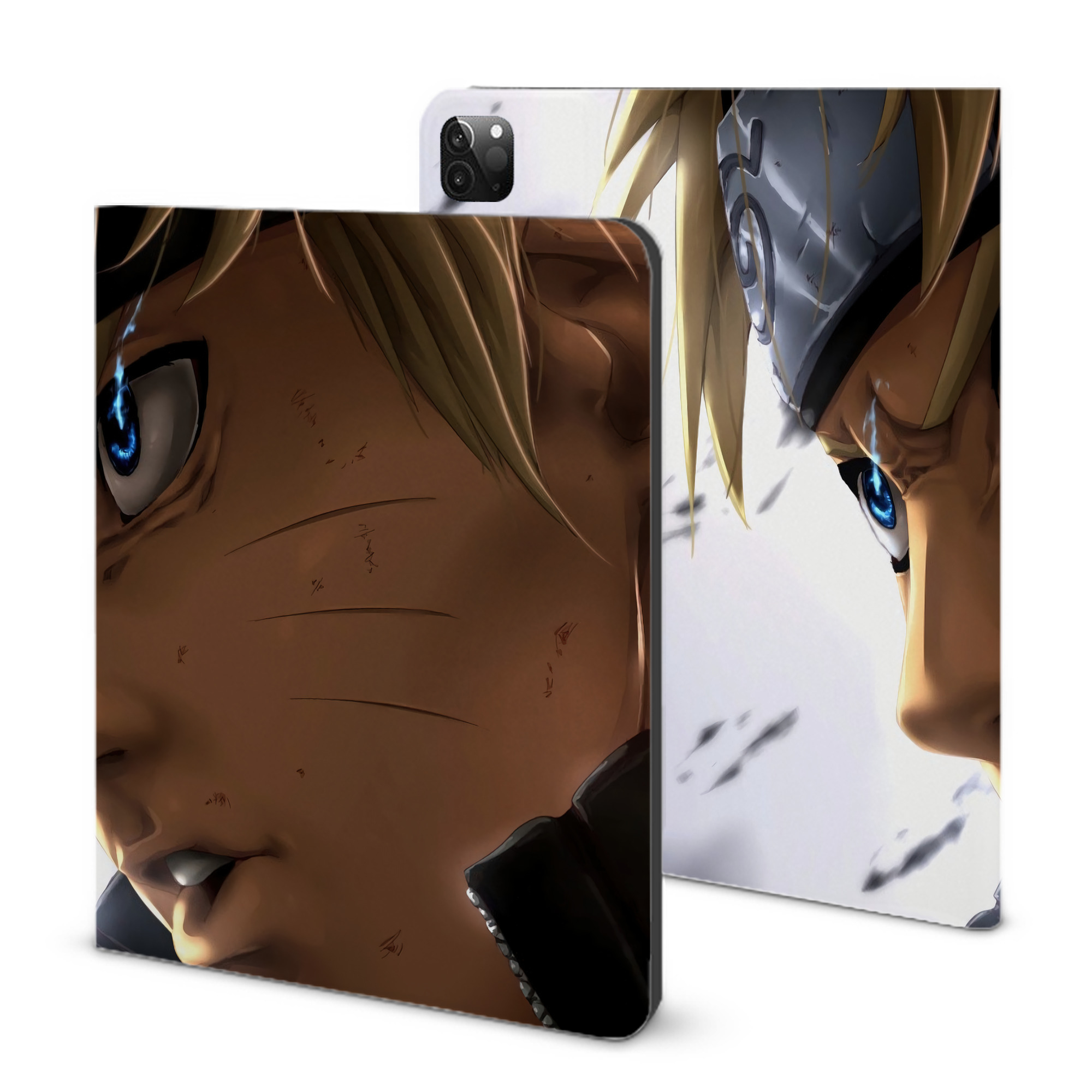 （画像用） NARUTO -ナルト- NARUTO -ナルト- 疾風伝 IPadケース ペンホルダー付き ブックスタイルデザイン